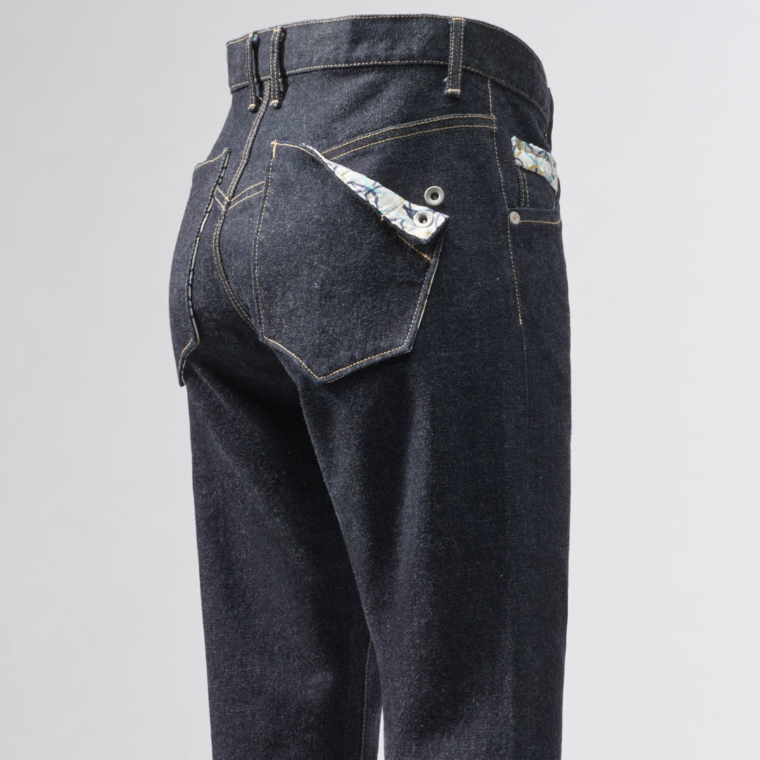 【デニム×西陣織】UNDOOR Jeans WA101